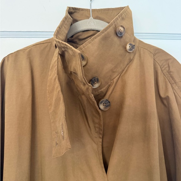 Zara Womens Collection Oversized Water Repellent Trench Coat - Picture 4 of 7
